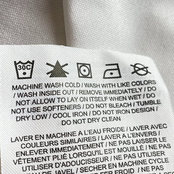 Michael Stars Linen Tencel Blend Chambray Tunic has Faux Lace-up Neckline Medium - Picture 7 of 8